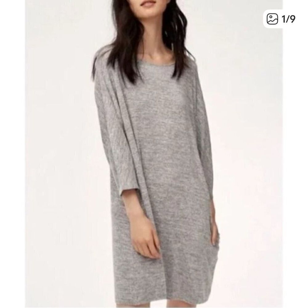 ARITZIA Wilfred Free Women’s Scoop Neck long Sleeve Dress. Size LARGE